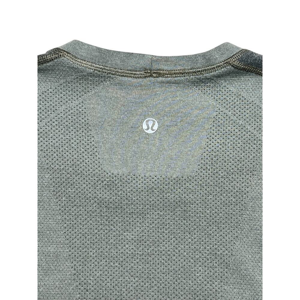 Lululemon Men's Gray Two Tone Raglan Sleeve SS Activewear T-Shirt - XL - sport - Picture 7 of 9